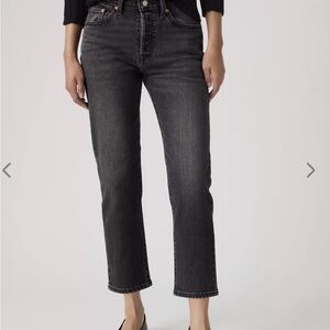 Levi’s 501 Black Denim Women's Jeans size W30 L28